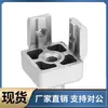 Tipo de lavabo único Conector de pie Cnba-3030 4040 4545-m8 M10 M12 Material de extrusión de aluminio