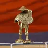 Roupas de Chuva de Fibra de Coco Latão Velho Decorações Nostálgicas de Mesa Cobre Puro Cultivo do Agricultor Casa Decoração Nostálgica Retro Ornamentos