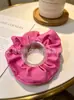 Elásticos de Cabelo Vintage de Couro Estilo Francês, Scrunchies Transfronteiriços Estilo Antigo com Toque de Luxo, Suprimentos para Joias, Em Estoque para Atacado