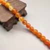 Ágata listrada colorida natural contas soltas ágata de seda produtos semi-acabados contas redondas acessórios para joias DIY atacado de contas