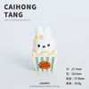 Palomitas de Animales 3D Simuladas Lindas Mascotas Creativas Accesorios DIY Colgante Hecho a Mano Adornos Pequeños de Escritorio Decoraciones