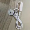 Lâmpada de Madeira Maciça LED 6cm DIY Luz Noturna Popular Interruptor Lâmpada de Madeira Redonda Base Luminosa Suporte de Lâmpada USB