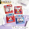 Comércio Exterior Gato de Estimação Fofo Kt Mini Caderno com Cadeado de Senha para Estudantes, Caderno com Páginas Coloridas de Gatinho Fofo, Diário com Cadeado
