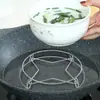 Suporte de Panela para Bancada de Aço Inoxidável Anti-Queimadura Isolante Térmico Base para Panela Suporte para Cozinhar no Vapor Armazenamento de Panelas Armazenamento de Bancada Prato para Cozinhar no Vapor Suporte Isolante Térmico