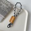 Pulsera de cuerda para teléfono móvil corta para hombres y mujeres, cordón para teléfono móvil personalizado, portátil, antipérdida, llavero, cadena para teléfono móvil, cuerda para teléfono móvil