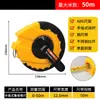 Feng Shui Regla Lu Ban Tabla Comparativa de Números Auspiciosos Cinta Métrica Auténtica Estilo Antiguo Midiendo Ding Lan Caja de Regla Auspiciosa y Auspiciosa Regla de Acero para el Hogar Cinta