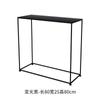 Mesa de Entrada Moderna e Simples Mesa de Parede Decorativa Armário de Entrada Rack de Armazenamento de Parede Escandinavo Mesa de Entrada Estante de Livros de Ferro