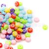 Cuentas de estrella de cinco puntas de 4 x 7 mm, cuentas sueltas acrílicas, accesorios, bola de estrella de amor, joyería, accesorios transfronterizos