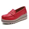 Zapatos de Mujer Versátiles Cómodos de Gran Tamaño para el Uso Diario Transfronterizos Zapatos de Mamá Zapatos de Plataforma Zapatos mecedores Slip-On Aumento Suela Suave Comodidad