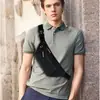 Nueva Bolsa Cruzada Deportiva para Hombre, Bolso de Pecho Casual de Aspecto Elegante, Bolso de Hombro de Tela Oxford para Viajes de Negocios al Aire Libre al por Mayor