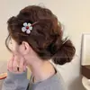 Pinzas para el cabello coloridas de alta gama estilo coreano con delicados lazos laterales, Lindos pasadores de dopamina para mujer