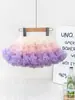Vestido Tutú Cruzado para Niñas Primavera/Verano 2025, Elegante Vestido Pastel para Bebés, Vestido de Princesa con Degradado Arcoíris Infantil de Amazon