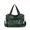 Bolsa de comércio exterior feminina 2026 outono novo versão coreana bolsa de mão de grande capacidade bolsa de ombro transversal casual simples