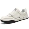 Sapatos Casuais Masculinos com Cadarço e Velcro Mágico Novo Estudante Antiderrapante Para o Trabalho Tendência Slip-on Pessoa Preguiçosa Esportes Sapatos Masculinos