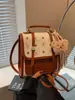 Bolsa de Mão Simples de Alta Qualidade Moda Retro Transfronteiriça para Mulheres Novo Estilo Verão 2026 Mochila Versátil Estilo Universitário