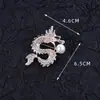 Sentido del Diseño Clase Nicho Pin Elegante para Fijar Ropa Accesorios de Broche de Animal Elegantes Ideas de Regalo Navideño para Mujeres