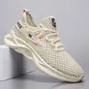 2026 Verão Novo Estilo Oco Respirável Sapatos Masculinos Versátil Solado Macio Confortável Resistente ao Desgaste Corrida Esportes Casual Frete Transfronteiriço