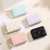 Portatarjetas de acordeón de gatito lindo Transfronterizo Compacto Ultra Delgado Dibujos animados Portatarjetas de licencia de conducir Funda protectora de portatarjetas de PU