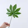 Planta verde estilo INS hoja de tortuga bonsái hoja de helecho arreglo floral flor artificial fabricantes decoración del hogar planta de boda pared de flores flores artificiales