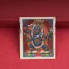 Tibetano Nepalesa Pintura Thangka Original Pintada à Mão Série Divindade Negra Pintura Thangka Tamanho 4*5