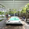 Toldo plegable independiente sin tarjeta montado en la pared a prueba de lluvia para decoración del hogar, sombrilla eléctrica retráctil para patio para jardín en la azotea y terraza