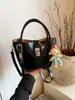 Bolso de Mano de Moda Bolso Cubo Bolso Cruzado para el Trabajo Nuevo Simple de Moda para Mujer Elegante Versátil Casual Bolso de Dama