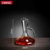 Decantador de Vino Tinto para Uso Doméstico y Comercial, Dispensador de Vino de Vidrio de Cristal de Lujo Ligero de Gama Alta, Decantador de Licores, Jarra para Servir Vino
