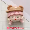 Cara Brillante Serie de Chicas Lindas Accesorios de Resina DIY Hecho a Mano Funda para Teléfono Móvil Pasador Pegatina para Nevera Decoración para Zapatos con Agujero
