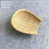 Recogedor de bambú, cesta para guardar bollos al vapor, cesta de bambú, cesta de bambú, cesta para lavar y escurrir verduras, cesta para lavar arroz, cesta para frutas, cesta pequeña