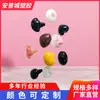 Ojos de animales simulados de colores, narices aterciopeladas, juego completo de muñecas de algodón, juguetes de peluche, ojos de cristal, narices ovaladas