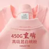 Jiangfu 450g tecido peso pesado manga curta masculina verão algodão puro grosso algodão de Xinjiang gola pequena estilo americano camiseta base