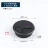 Caja de Conexiones de Plástico ABS Agujero para Cable Tapa Redonda Marrón para Cables de Computadora Tapa para Agujero de Cable de Escritorio de Computadora