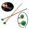 Baqueta de xilófono/marimba baqueta de marimba baqueta de marimba varilla de arce mazo de teclado cabeza de silicona