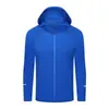 Chaqueta deportiva de secado rápido para correr para hombres y mujeres, adecuada para primavera y otoño, entrenamiento de atletismo, ciclismo y montañismo, con cremallera, capucha y diseño a prueba de viento, disponible para venta al por mayor