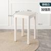 Banco Moderno Simple Apilable y Ampliado Mesa de Comedor Silla Taburete Alto Cuadrado Engrosado Taburete de Plástico Hogar Resistente de Repuesto