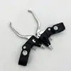 Palanca de Freno de Aluminio para Bicicleta de Montaña de Tres Dedos y Medio Palanca de Freno de Bicicleta Accesorios para Bicicleta Palanca de Freno Manillar de Cambio Recto Todo Aluminio