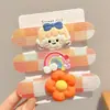 Dulces accesorios para el cabello de otoño e invierno para mujer, con un diseño de caricatura y un estilo divertido y juguetón, con una nueva colección 2026 de lindos pasadores para el cabello para niños