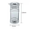 Juego de Botellas Acrílicas para Condimentos Botella de Vinagre de Plástico Salsa de Soja Restaurante Frasco para Pimienta Molida Caja de Condimentos Frasco para Chile a Prueba de Fugas