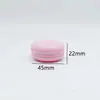 Caixa de Creme Macaron 10g Caixa de Creme Embalagem de Teste Frasco de Creme Amostra Caixa de Plástico PP