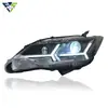 Adecuado para Camry 2015-2017 Ensamblaje de Faros Modificación Luz Diurna LED Luz de Giro Lente