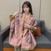 Bufanda, Chal, Calentador de Cuello, Estilo Nuevo, Tacto Imitación Cachemir, Para Mujer, Invierno, Estilo Grueso Europeo y Americano, Cálido, Elegante, Gama Alta, Premium
