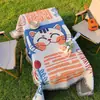 Mantel para exteriores, tienda de campaña, tapete impermeable para el suelo, tapete de picnic, manta de camping, mantel de estilo étnico para venta ambulante, tapete para mesa de centro