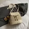Bolso Cubo Versátil de Nicho Coreano, Bolso Grande de Capacidad Casual para el Trabajo, Mochila de Alta Gama, Mochila Escolar