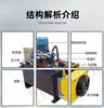 Unidade de potência hidráulica conjunto de cilindros sistema hidráulico conjunto completo de acessórios manual automático modificação de prensa hidráulica possível
