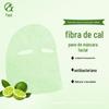 Máscara de fibra de cal pano descartável máscara de papel de fibra vegetal máscara base pano transparente fábrica de roupas atacado