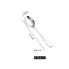 Vajilla de acero inoxidable 304 cuchara para niños cuchara para condimentos cuchara redonda gota de agua cuchara para mezclar cuchara para comidas cuchara para helado