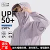 Jaqueta Original de Fio para Proteção Solar ao Ar Livre Estilo Montanha para Mulheres, Roupa Respirável com Proteção UV para Proteção Solar para Homens, Em Estoque