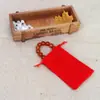 Em estoque Bolsa de Veludo Embalagem para Joias Bolsa de Veludo Fone de Ouvido Carregador Portátil Bolsa de Veludo Personalização