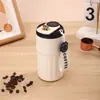 Caneca de café para beber diretamente com display de temperatura, altamente estilosa e simples, com alça portátil, adequada para escritório e presentes corporativos