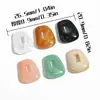 Kit de material de accesorio para collar, pendiente, ropa DIY, colgante cuadrado irregular de acrílico, transfronterizo europeo y americano, 27x21mm